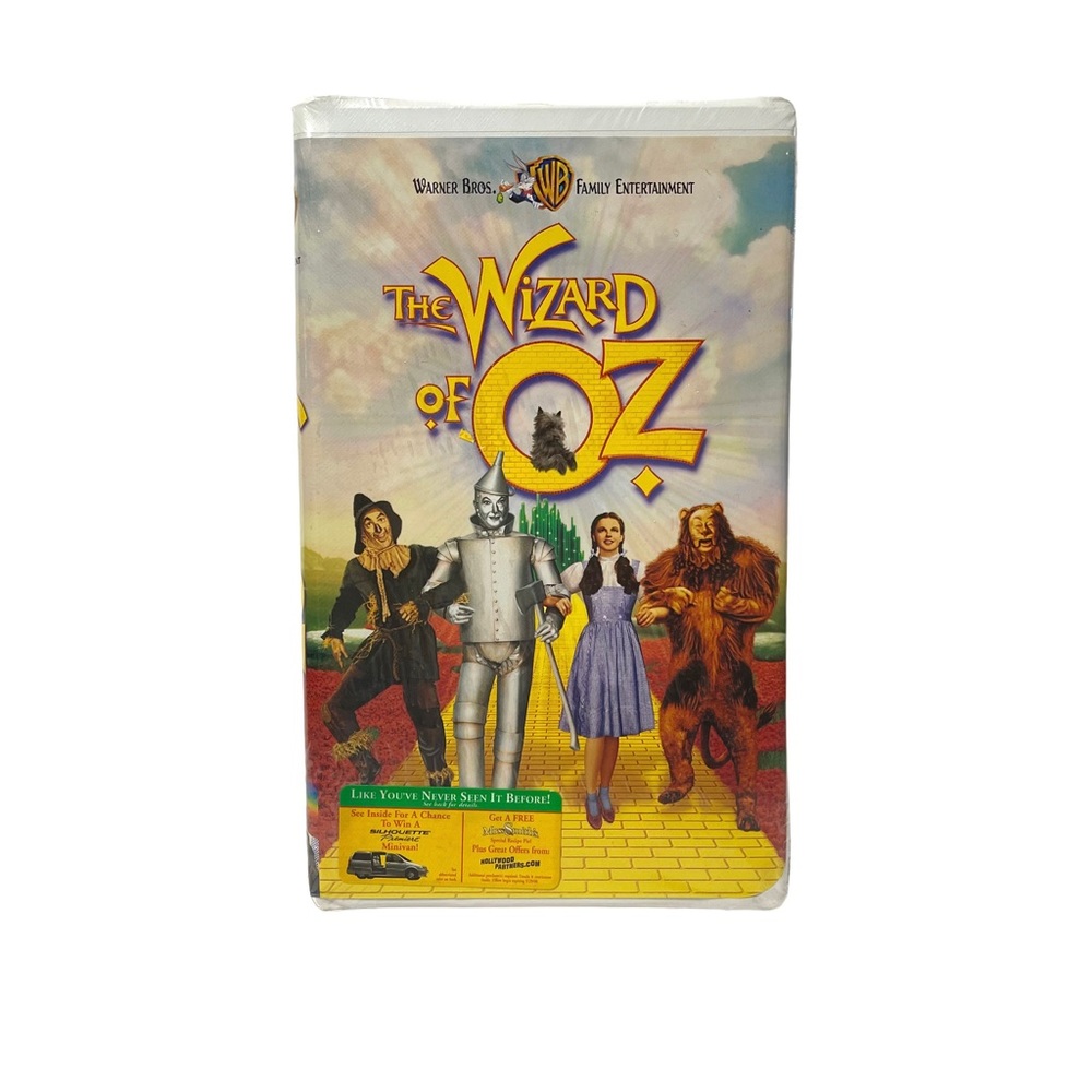 NEW The Wizard of Oz VHS Tape Movie 1999 Factory Sealed Clamshell Case Vintage